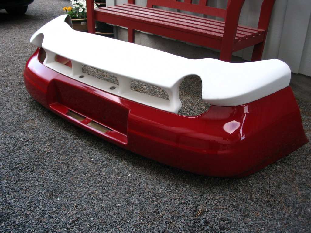 Bra passform. Hehe, opp-ned kan den jo ligne litt på fronten til fiat multipla.