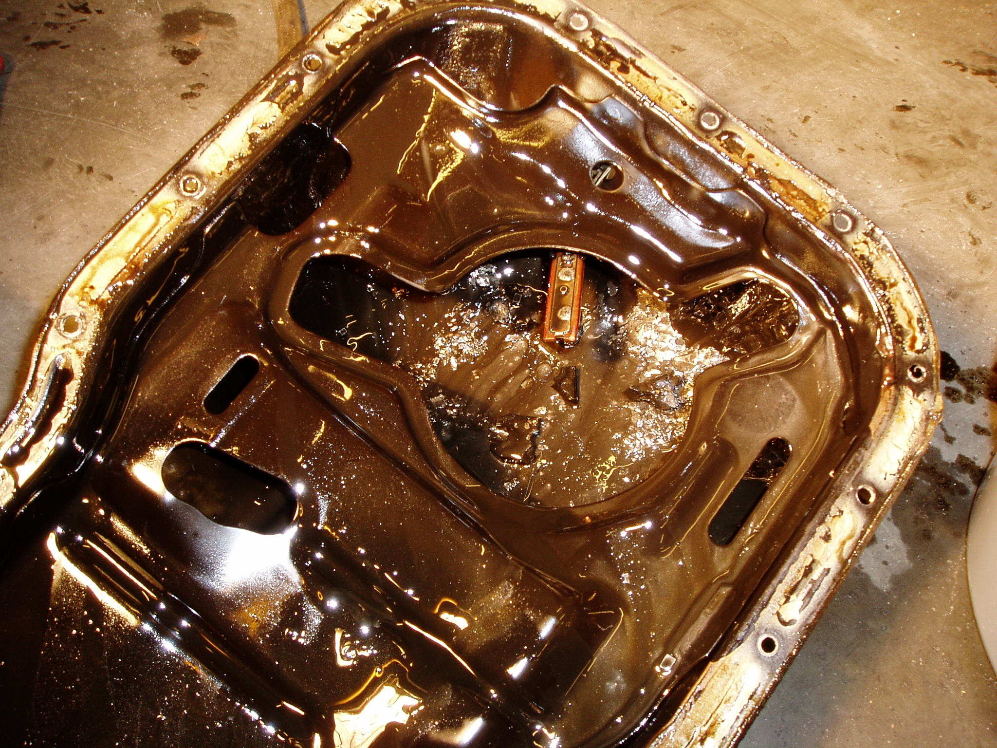 En del groms som lå igjen i bunnpanna.