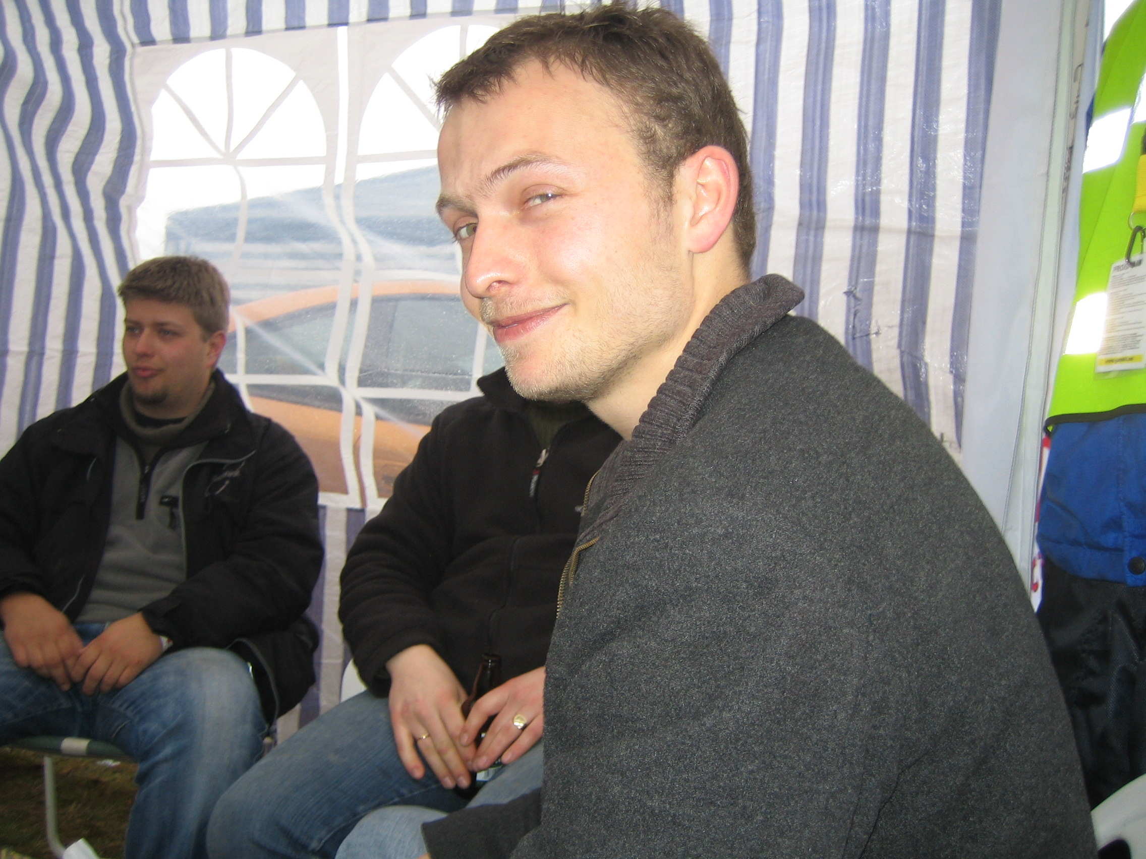 Er det du smiler så lurt for Markus?