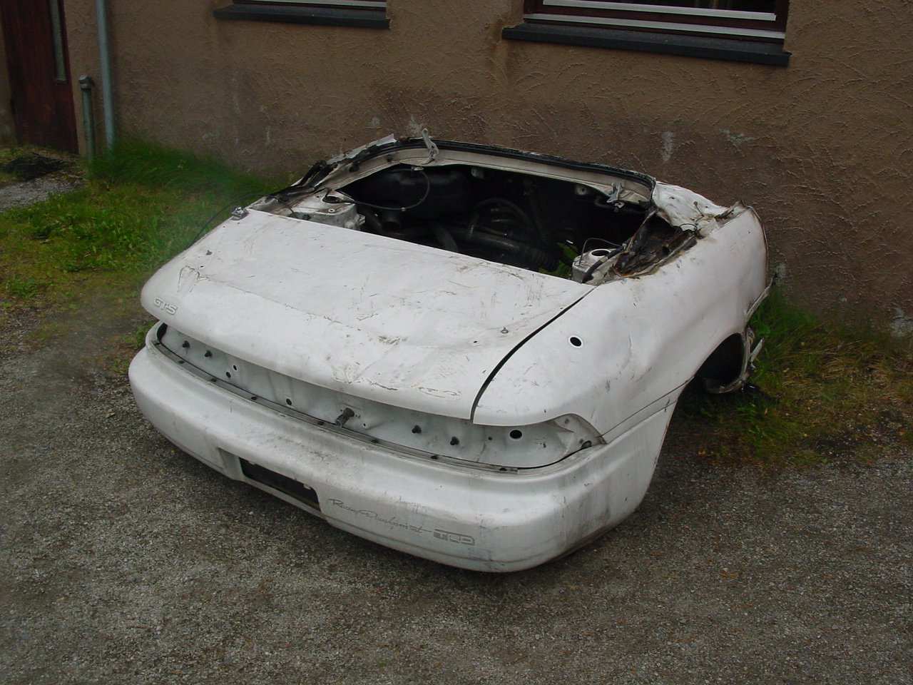 Chassiet etterlatt for dumping