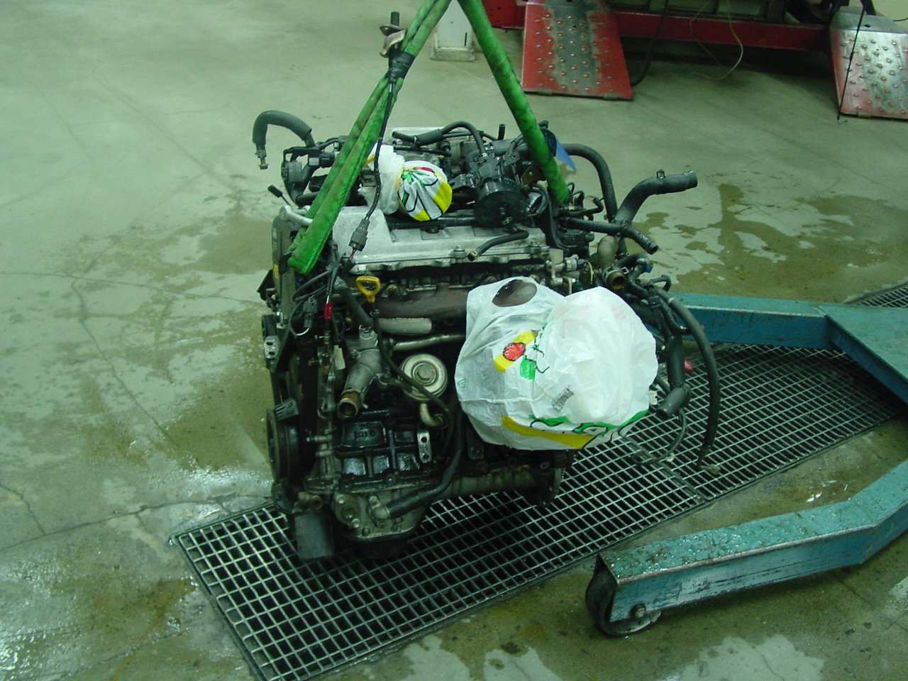 Nyvasket og fin. Greit å få det nogenlunde reint før det settes sammen