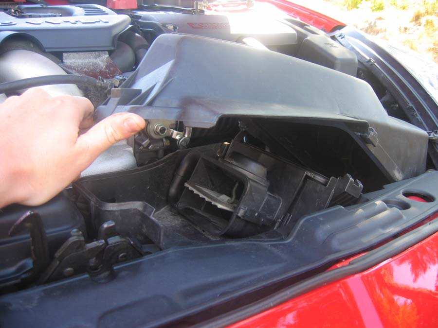 Her er ventilen plassert sånn ca der den skal stå...