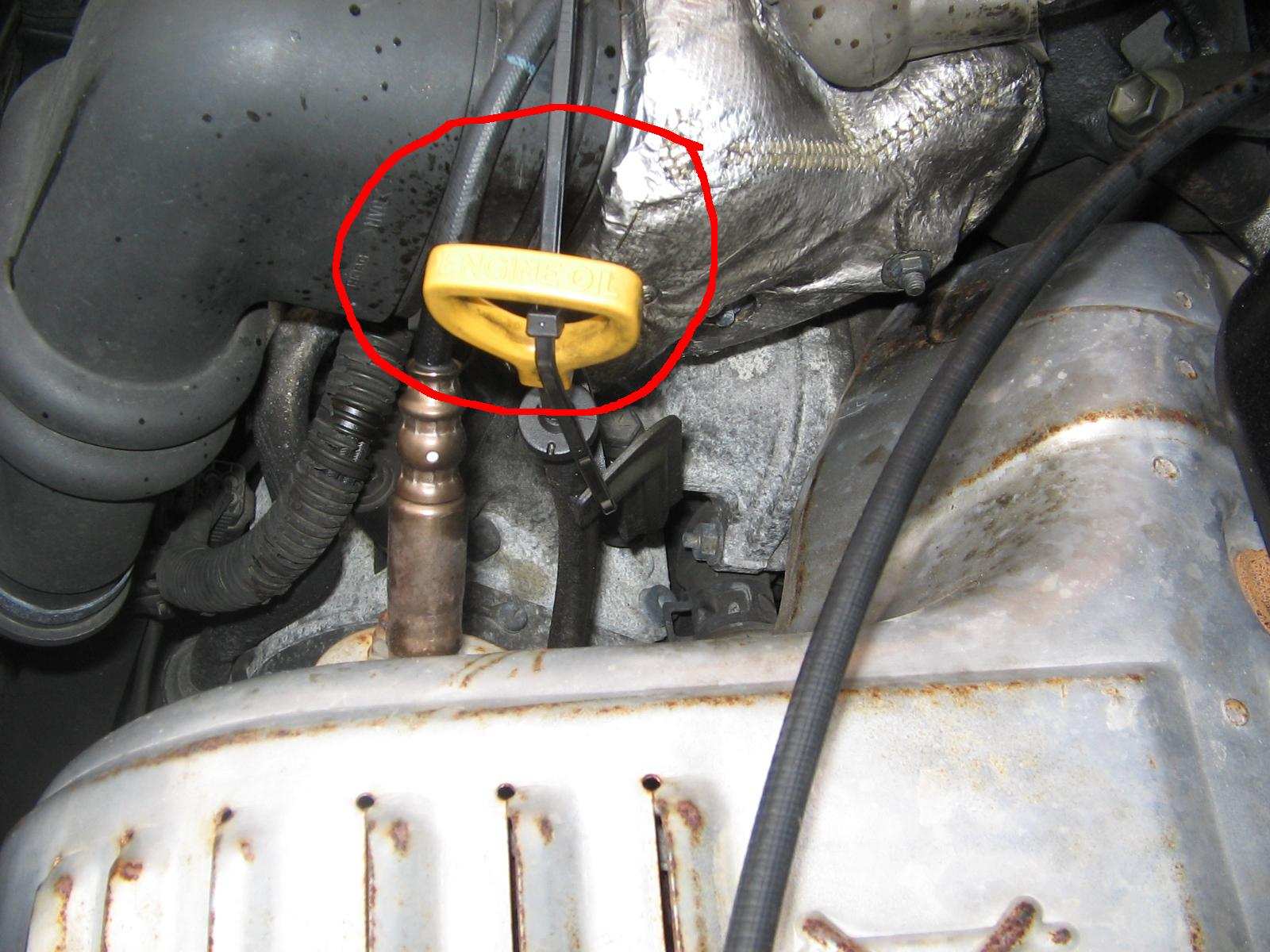 Måtte stripse fast peilepinnen, ellers så sklir den opp etter en stund...