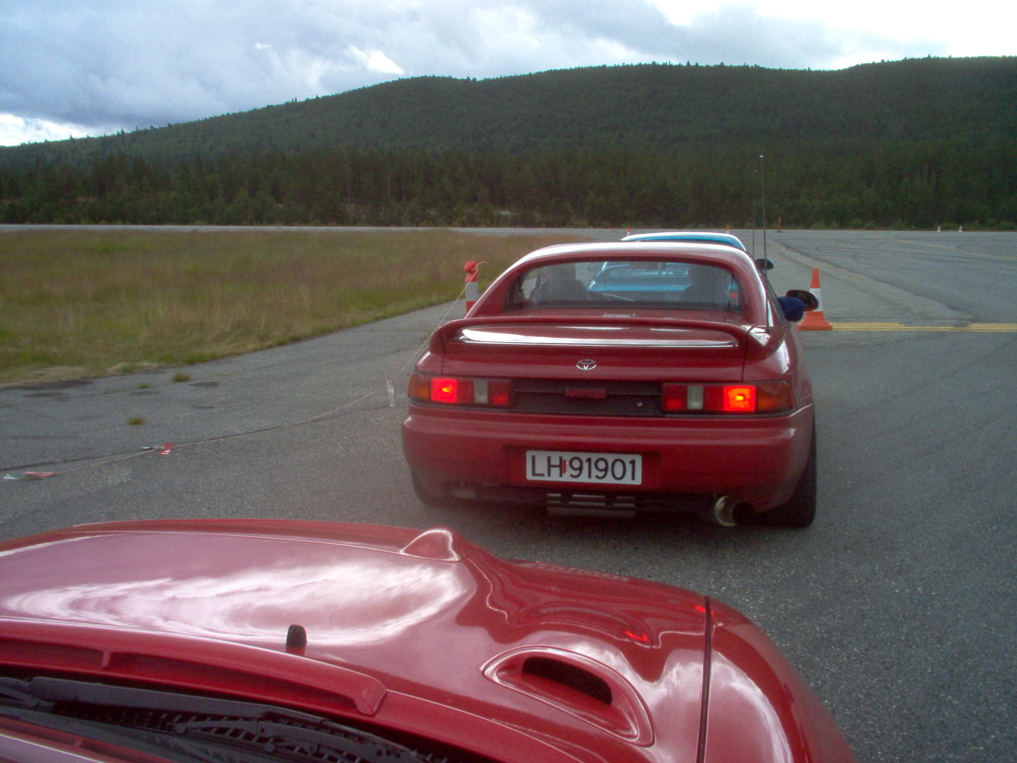 Kenneth venter på tur...