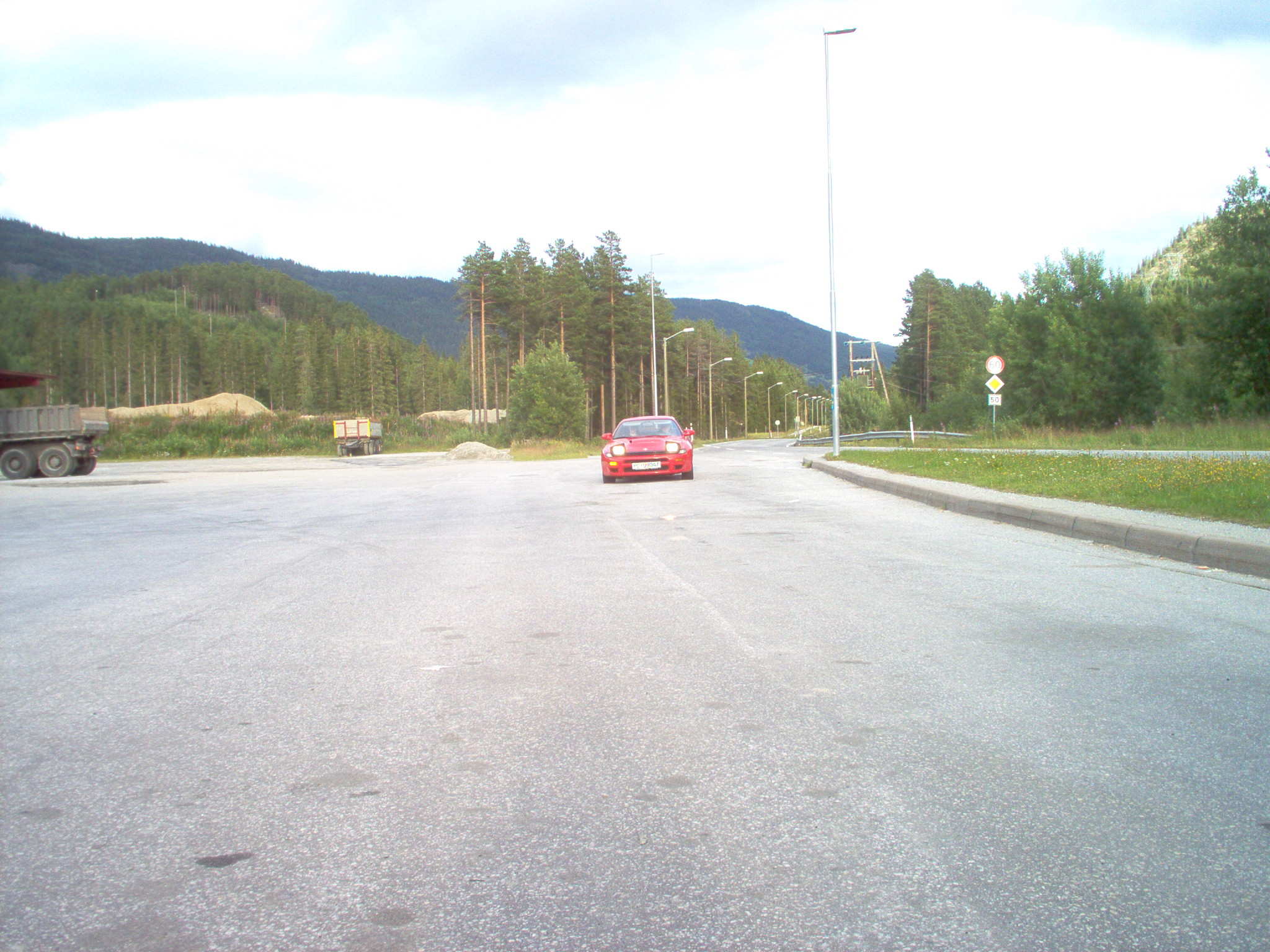 Stoppet så Amund kunne feste Bulletcam