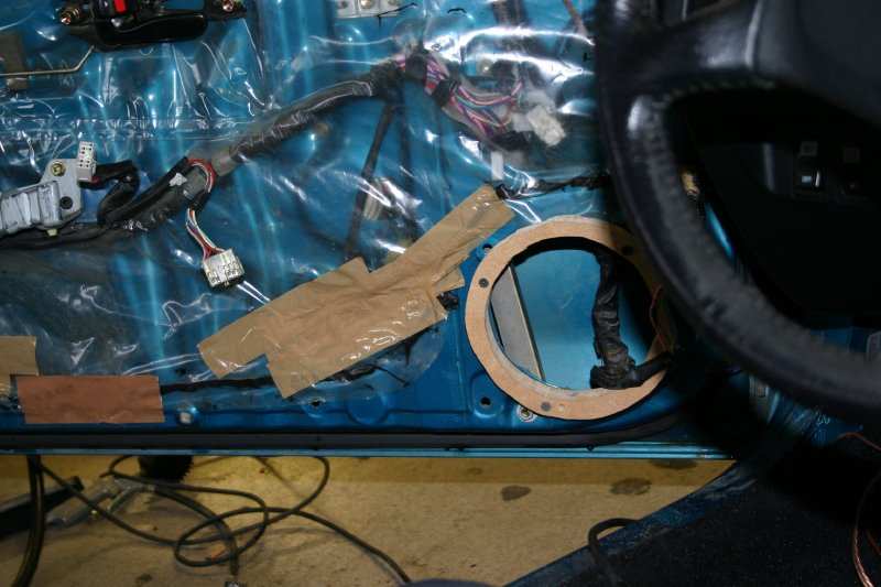 Spacer måtte lages, og litt skjæring/utvidelse av hullet for å få plass til 6.5&amp;quot;