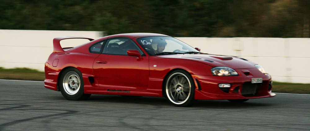 Rød supra i 201 m drag.