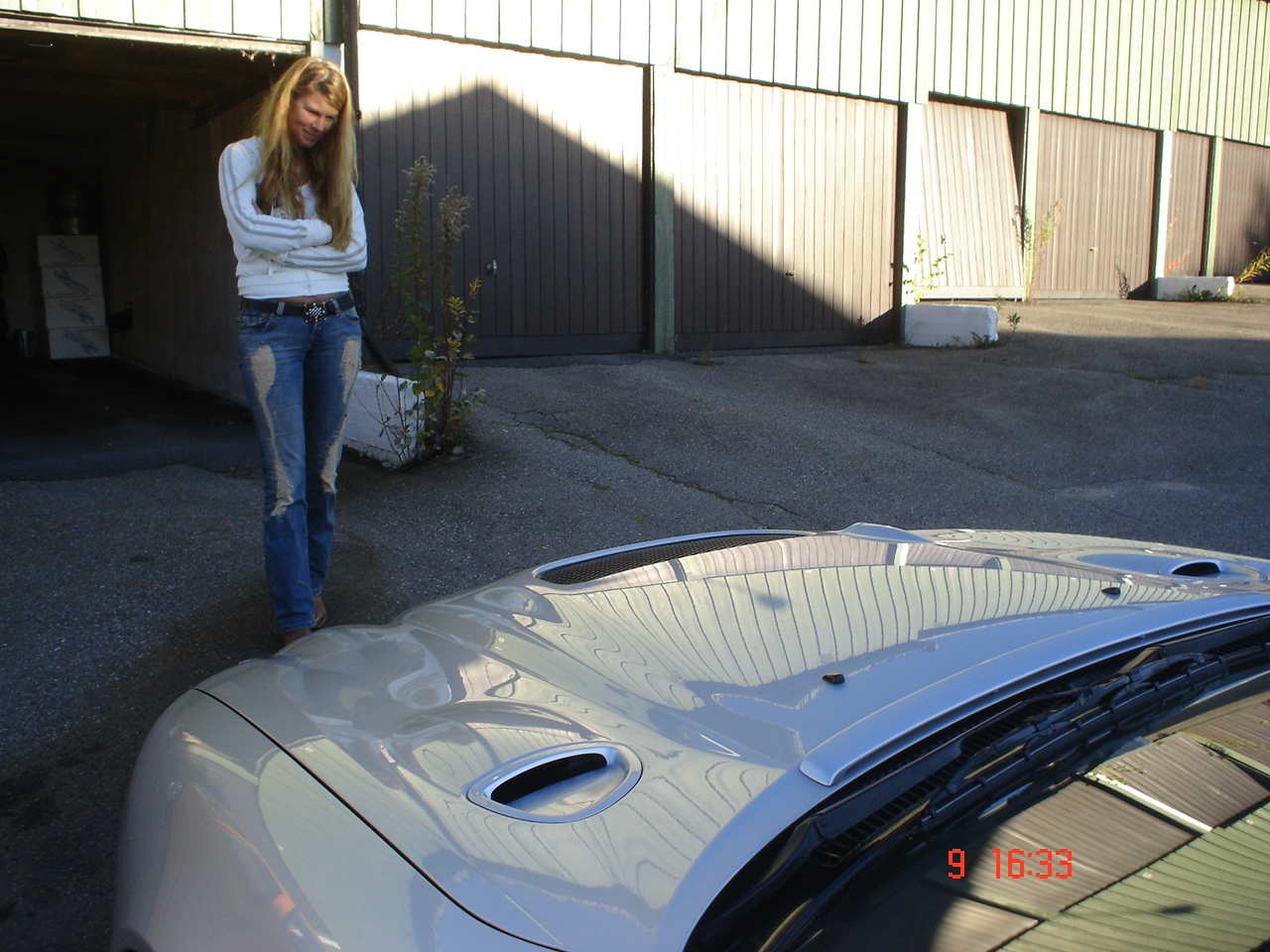 Er dette virkelig bilen min ja... *drømme seg bort*