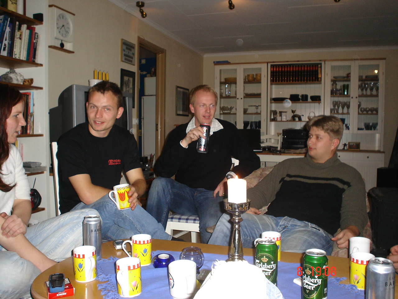 Fra venstre: Neemi, MR2Turbo, Kai Magne og Morten