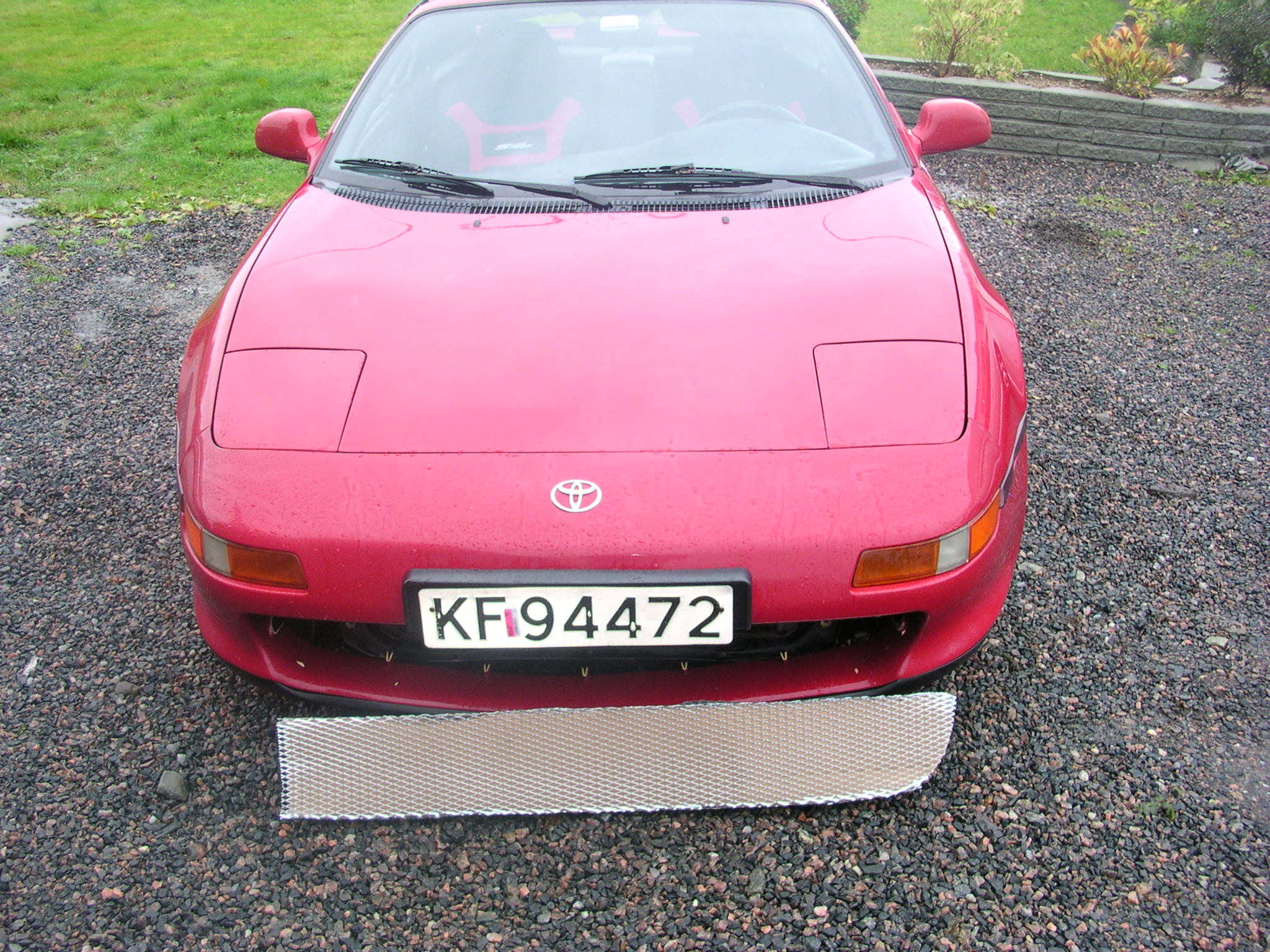 Denne grillen skal snart plasseres i fronten, med 1 sett grøftelys :)