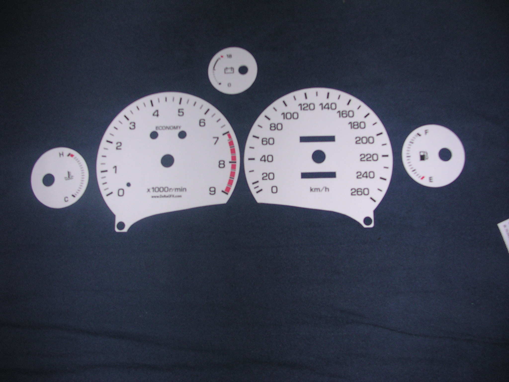 De nye speedometerskivene mine er komt :)