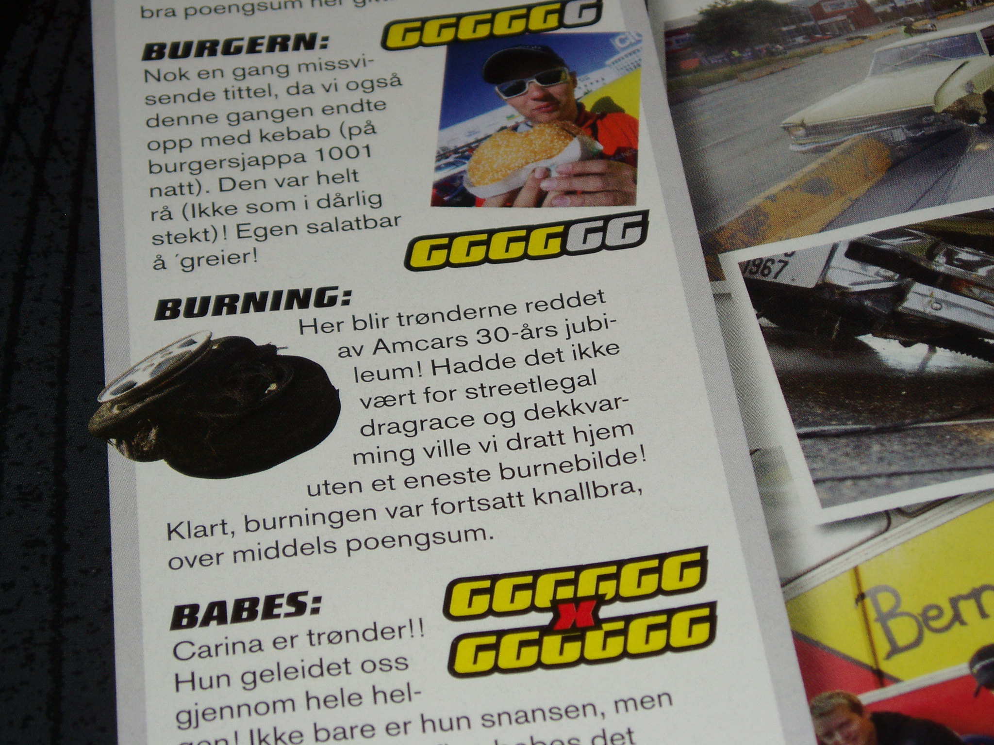 Mine dekk...de ligger her hjemme.