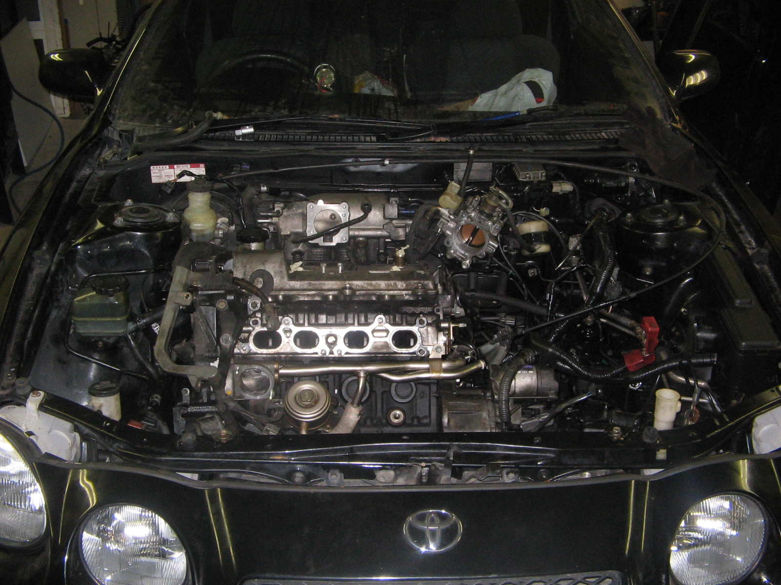 Der var motoren kommet på plass :D