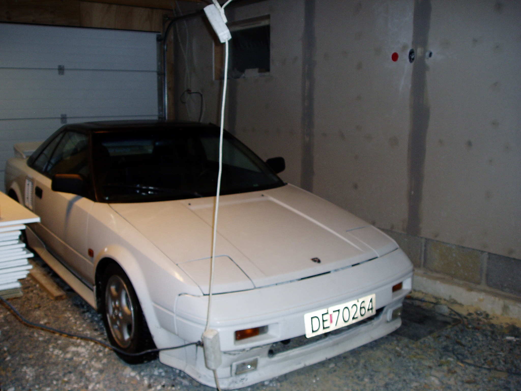 Tinte opp bilen etter 2mnd ute i snø og kulde....