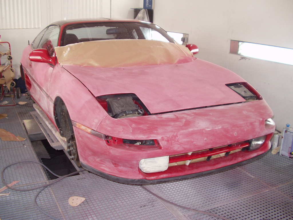 snart klar for lakkering: