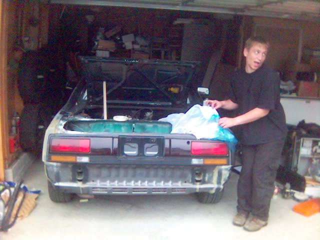 bakenden fikset (inkl. 1stk sindrejl)