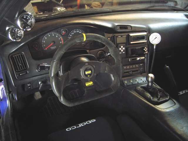 nytt setup i midtkonsollen.