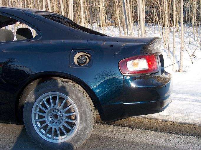 Slik blir fargen i sollys... ;O)