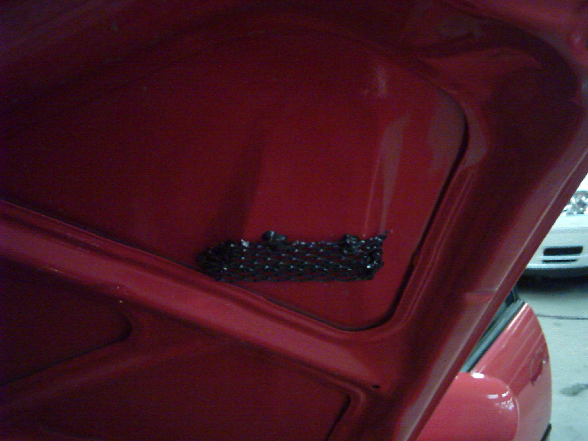 luft intak på panseret ejg har akurat blitt ferdig med