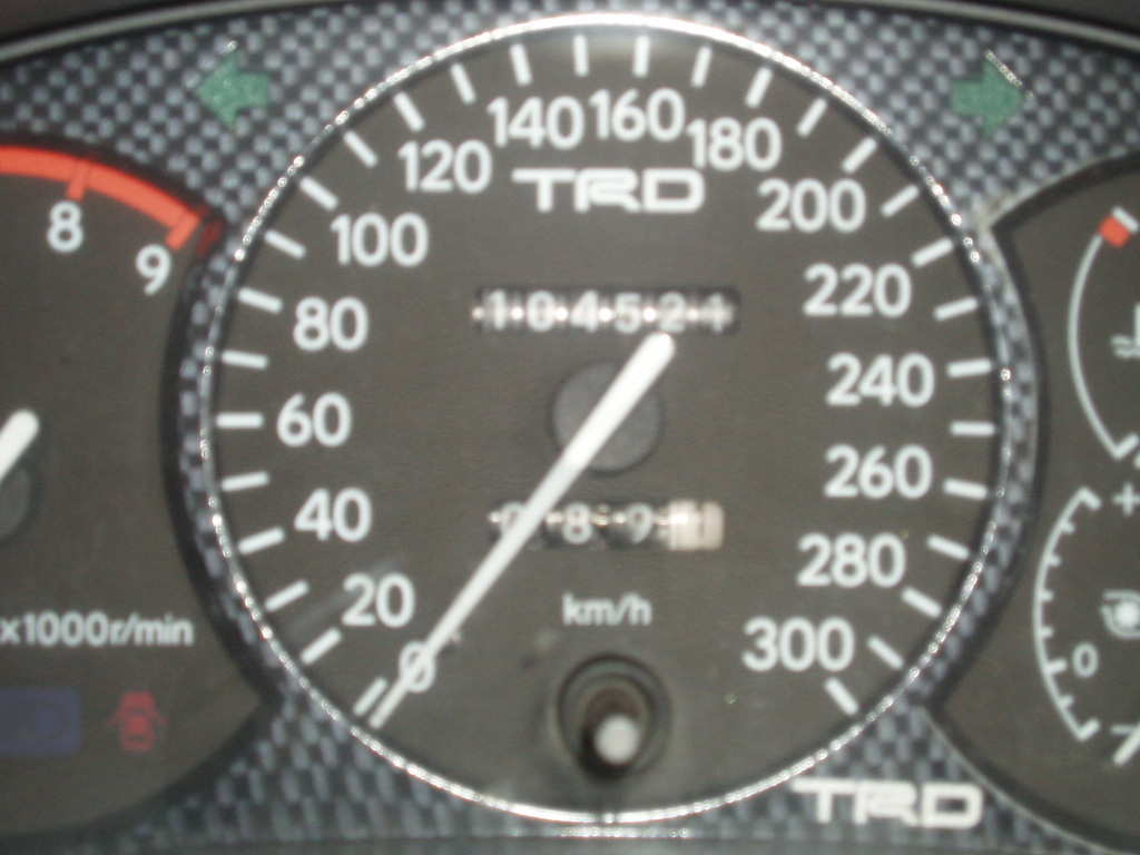 trd speedo i carbon (300km`t)