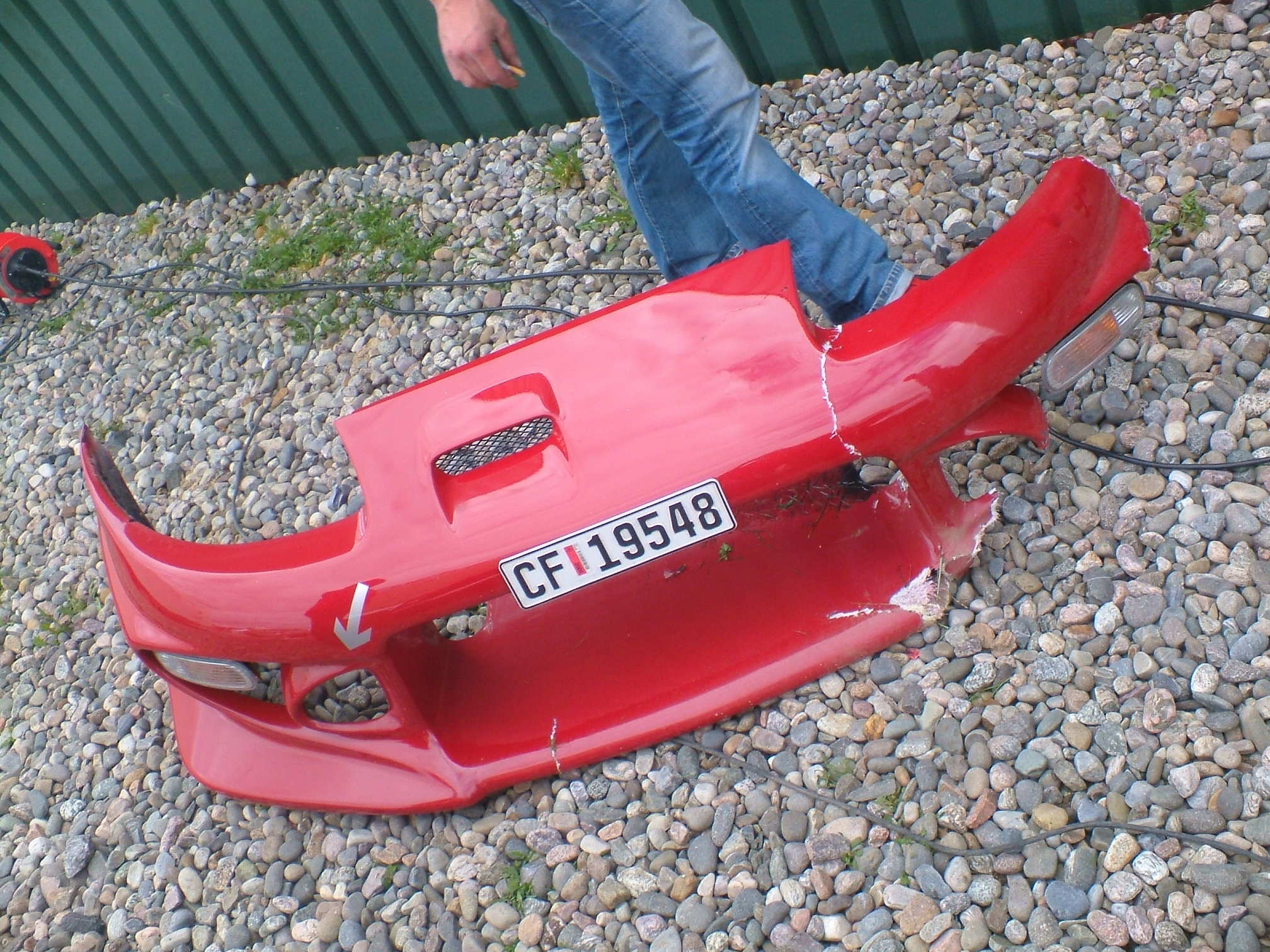 Are's C-west frontfanger...etter grusfella...