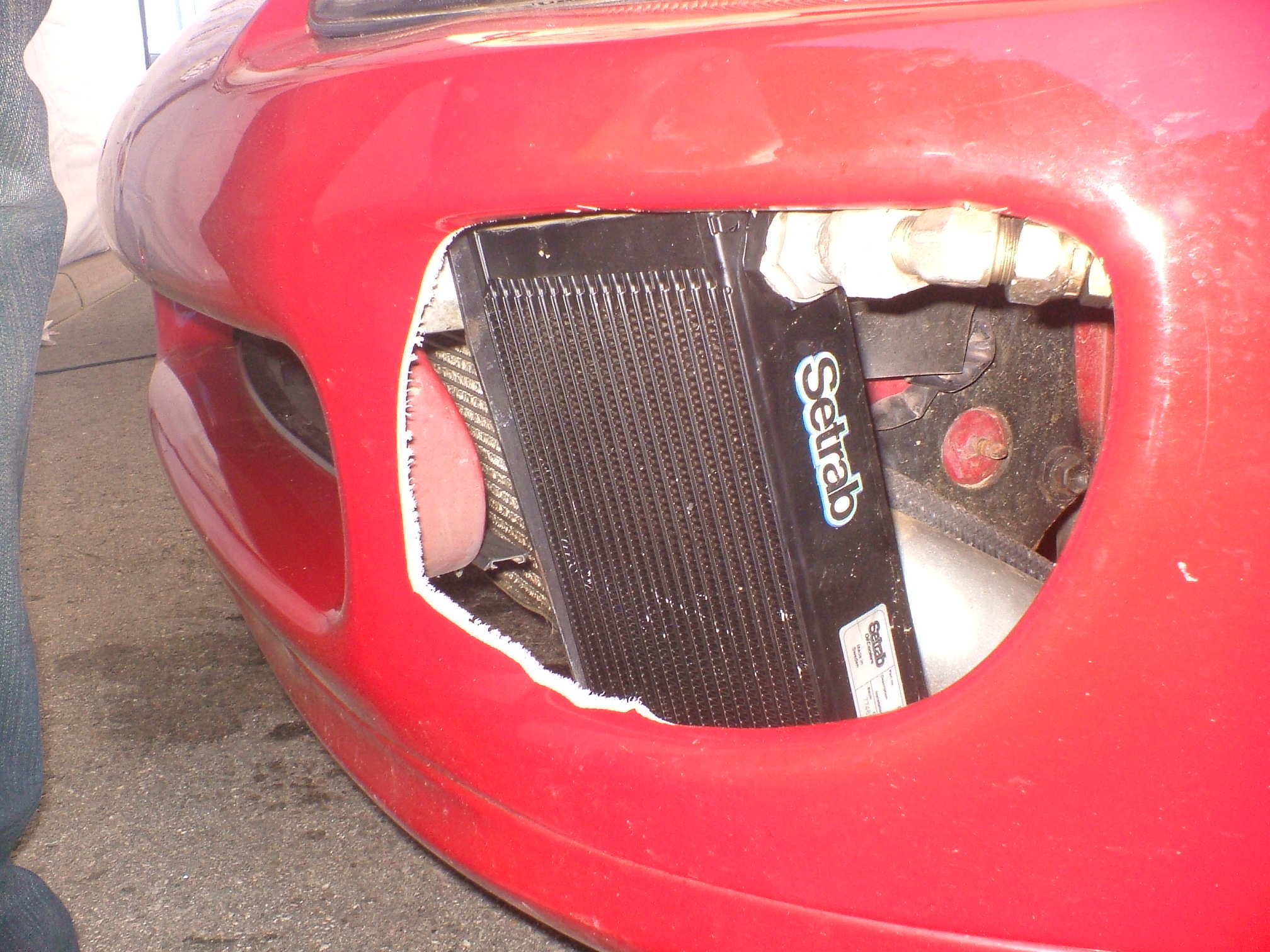 Are's Supra etter oljekjøler-modifiseringa...