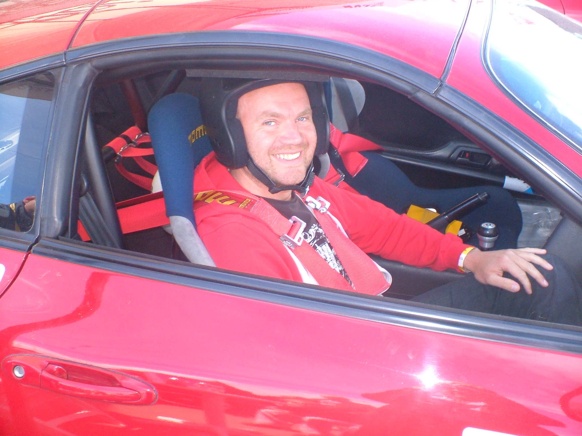 Mitt største &amp;quot;øre til øre&amp;quot; glis...ubarbert er jeg også :D