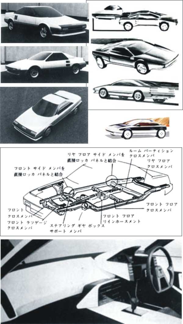 Her er bilder av SV-3....conceptbilen som ble MR2 mk1  :D