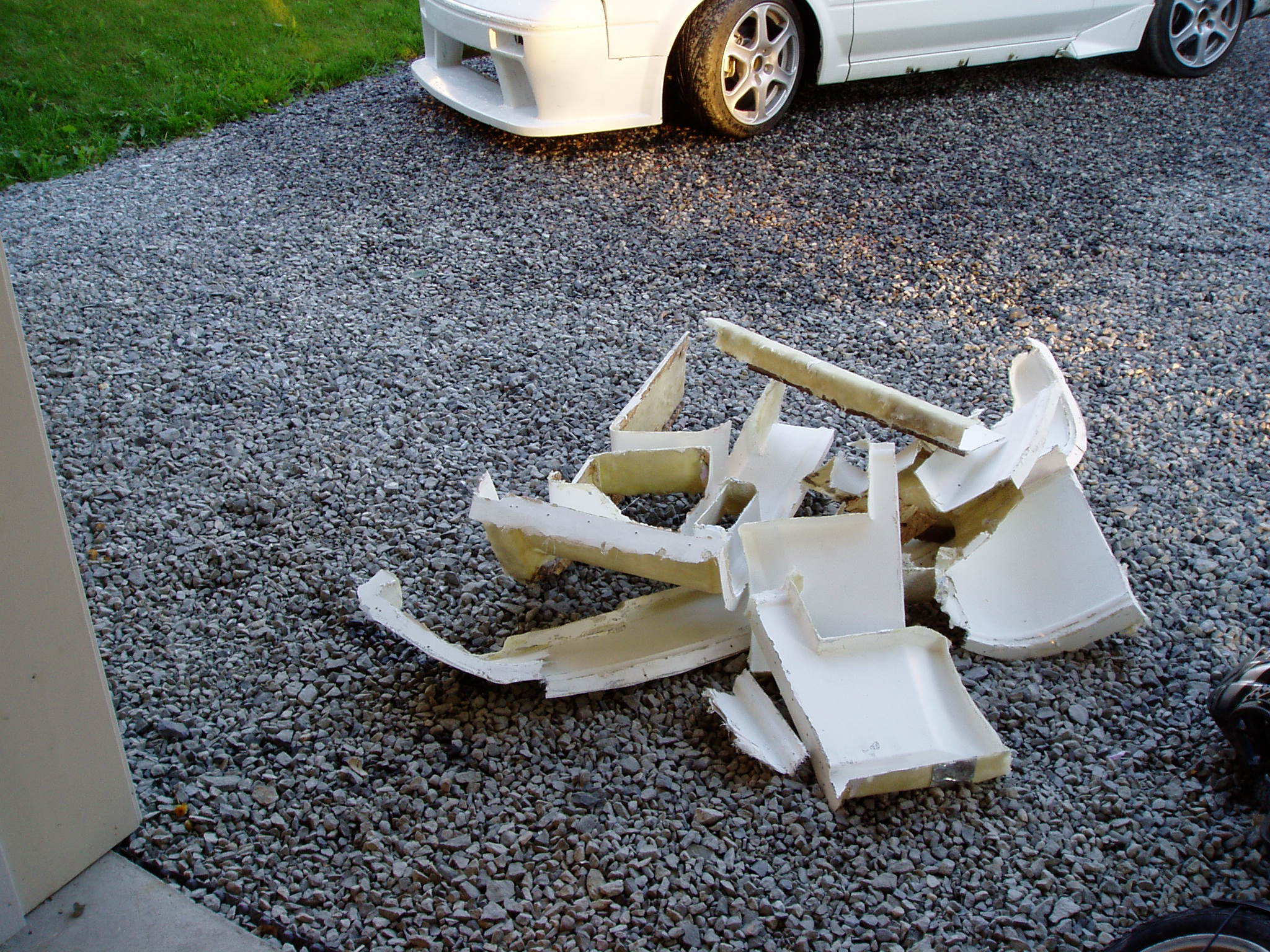 Det som ble igjen av formen..