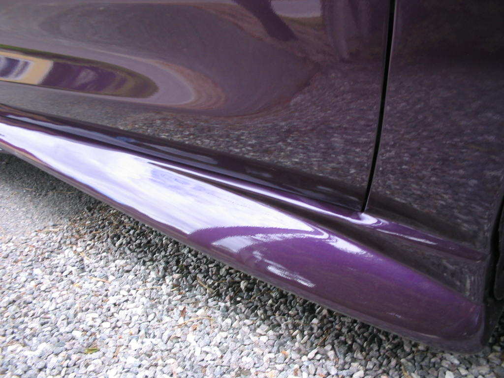 har også bygd sideskjørtene inn bak også :D