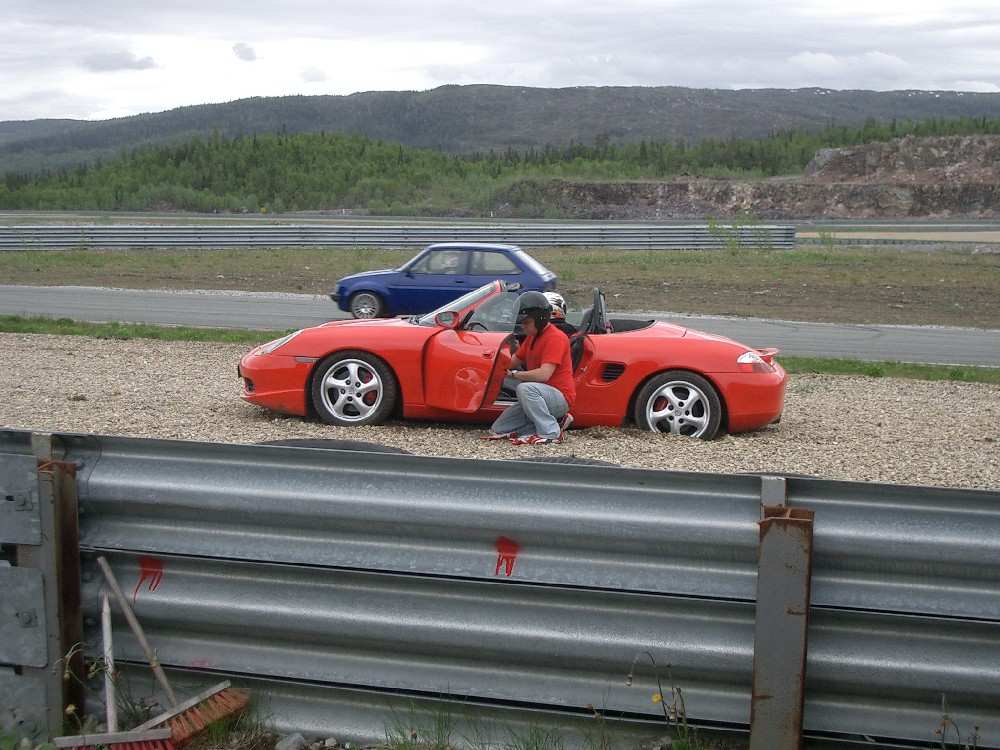 Supratt i grusen...men like blid =)