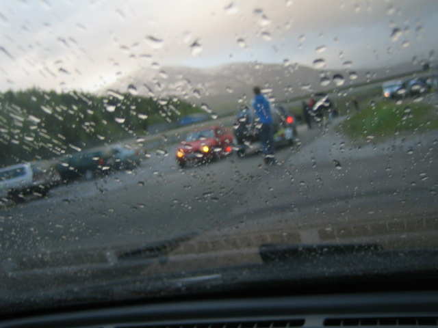 Været var ikke best utover på fredagen, men det kom seg uti helgen