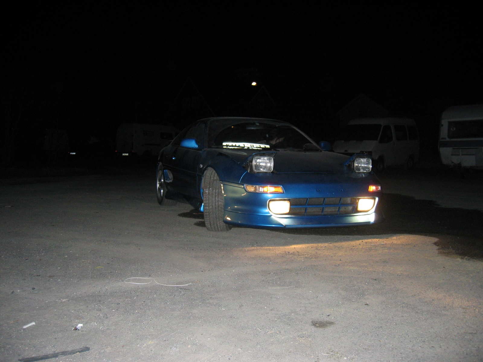 Litt mørkt ute, og ikke alt er helt koblet til og satt fast der det skal enda ser jeg :P