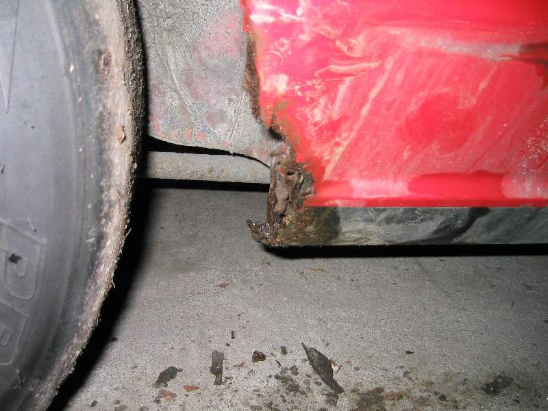 Hjulbue bak høyre side