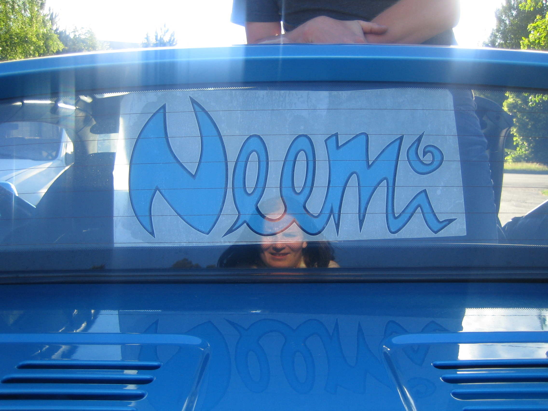 Så på med den svarte rammen