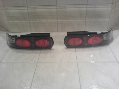 Lexus black crome lykter