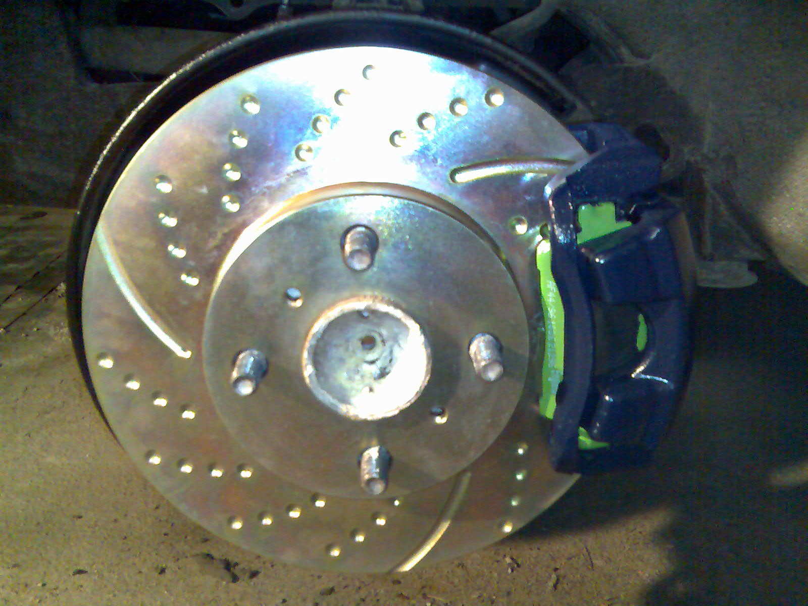 Nye skiver på plass med nye klosser