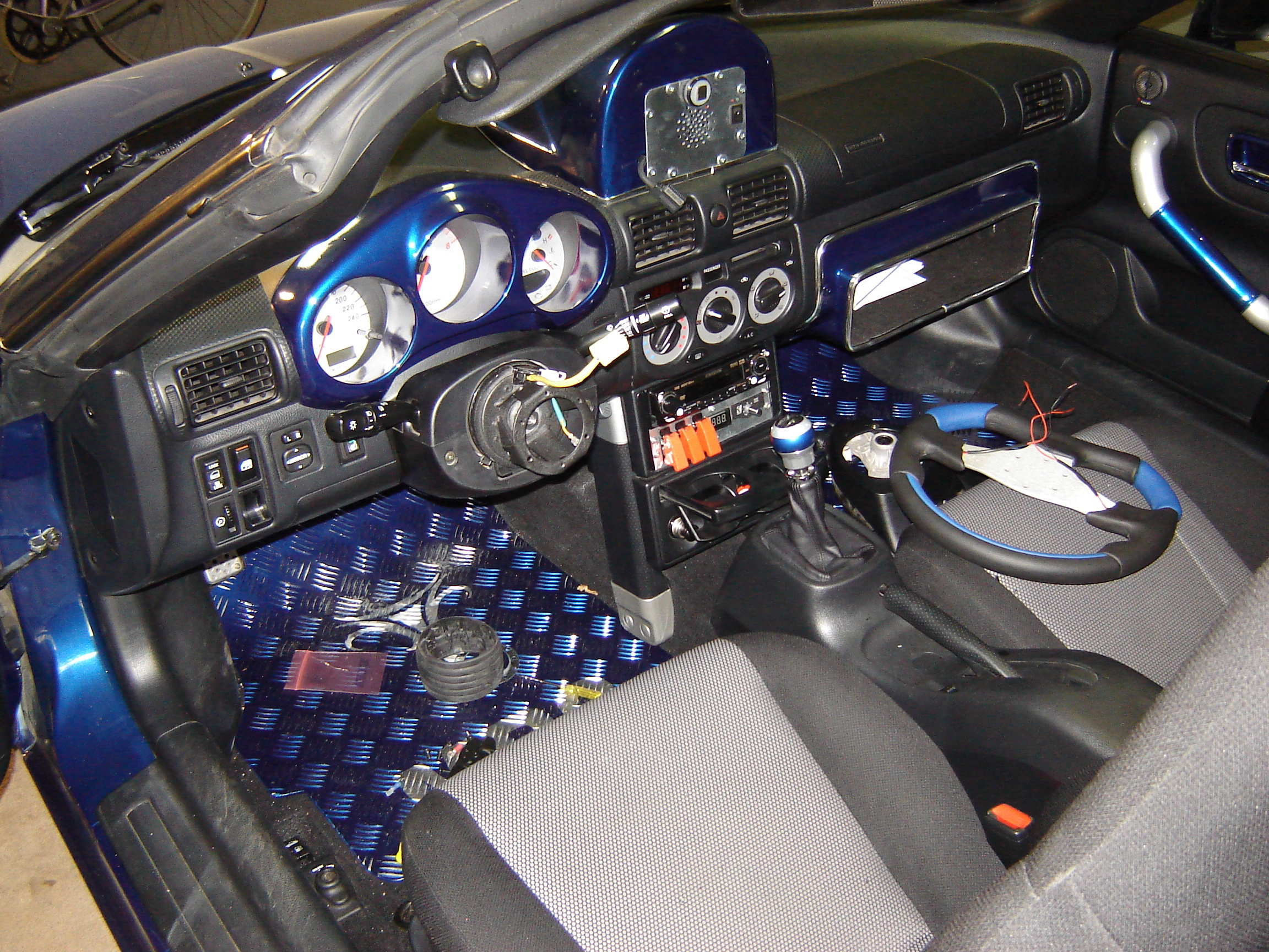 Montering av sparco ratt