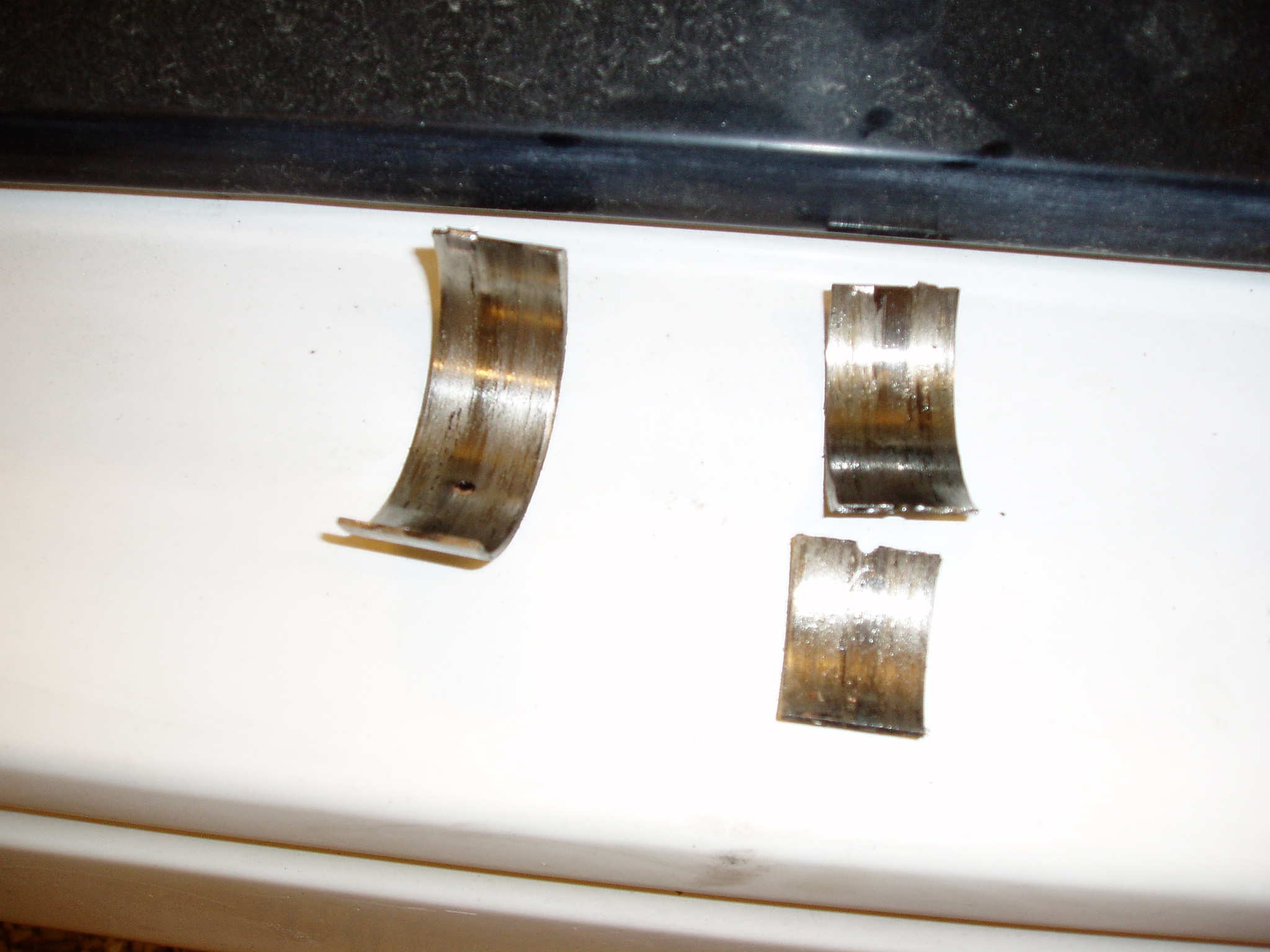 Det lageret som var dårligst. Hørtes ikke så ille ut når jeg kjørte...