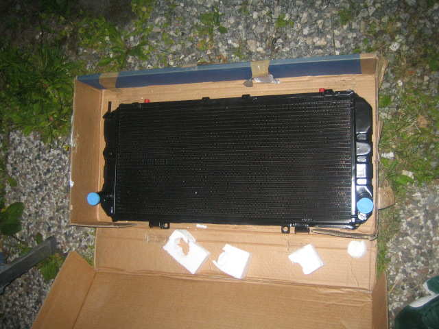 Ny radiator innkjøpt fra Fensport