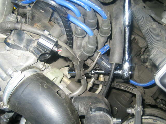 Litt teit bilde med tanke på at skrallen er i veien, men viser hvertfall hvor den sitter.