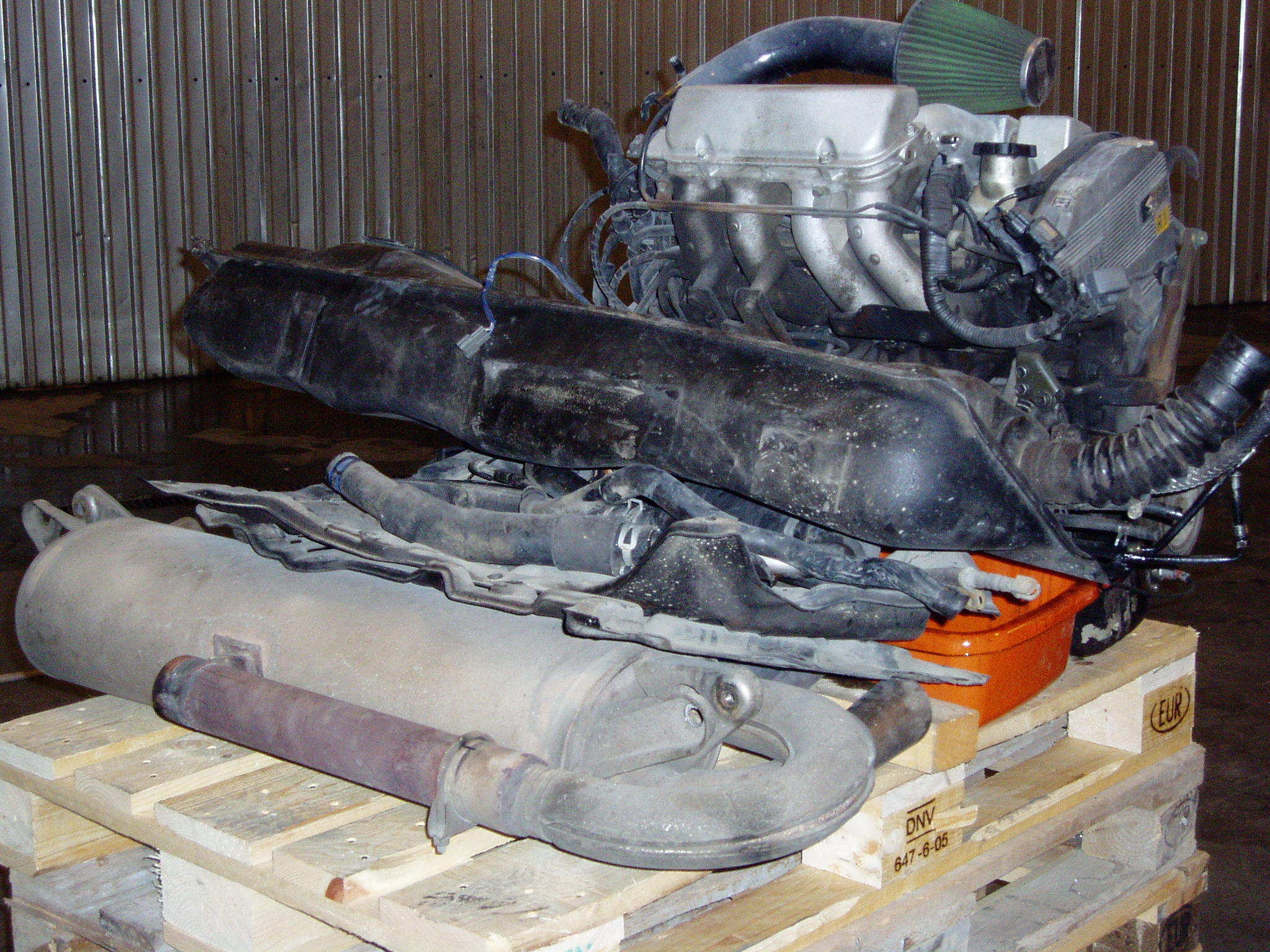 En del deler ble tilovers...