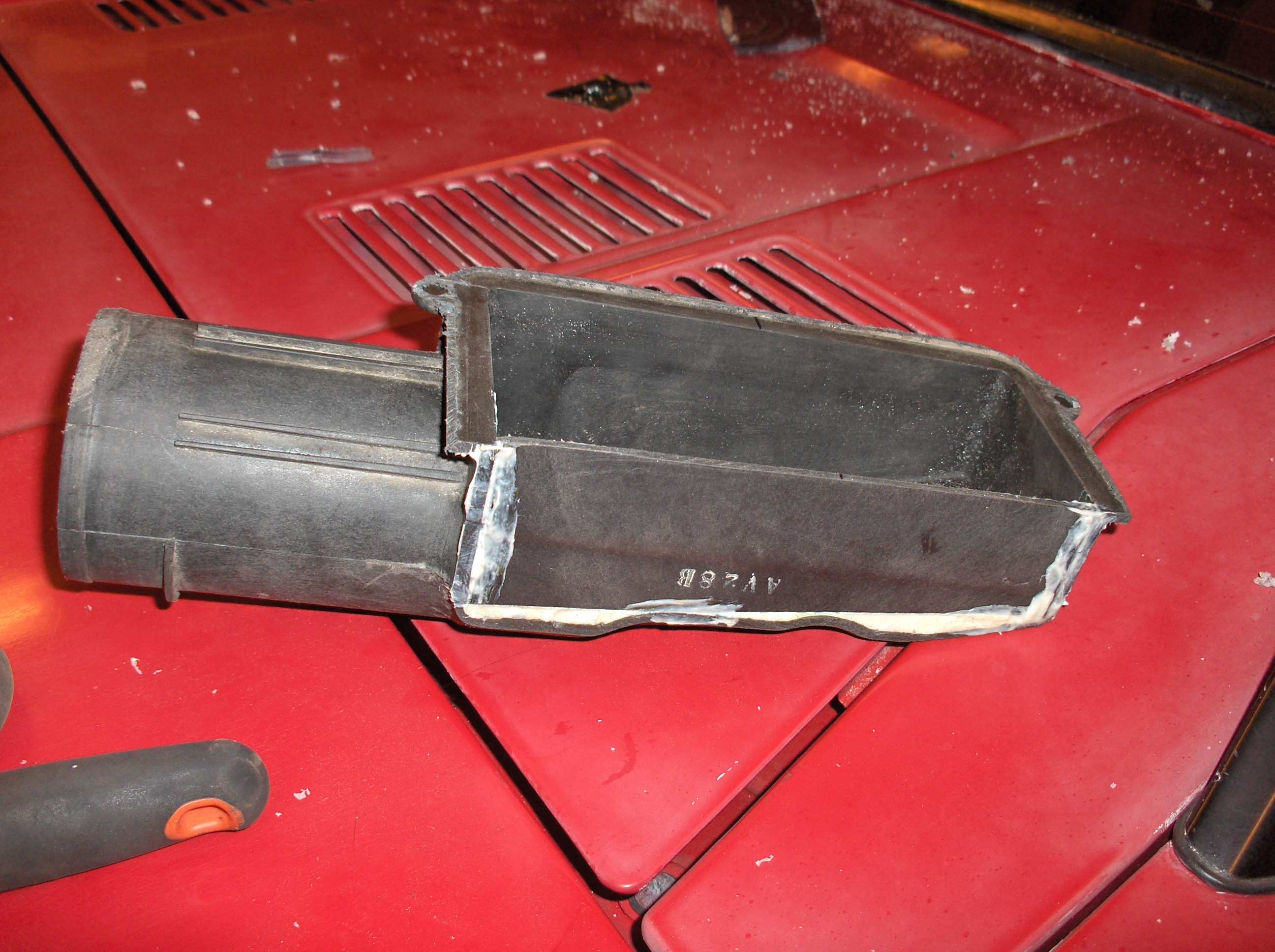 denne skal lede luften fra takscoop