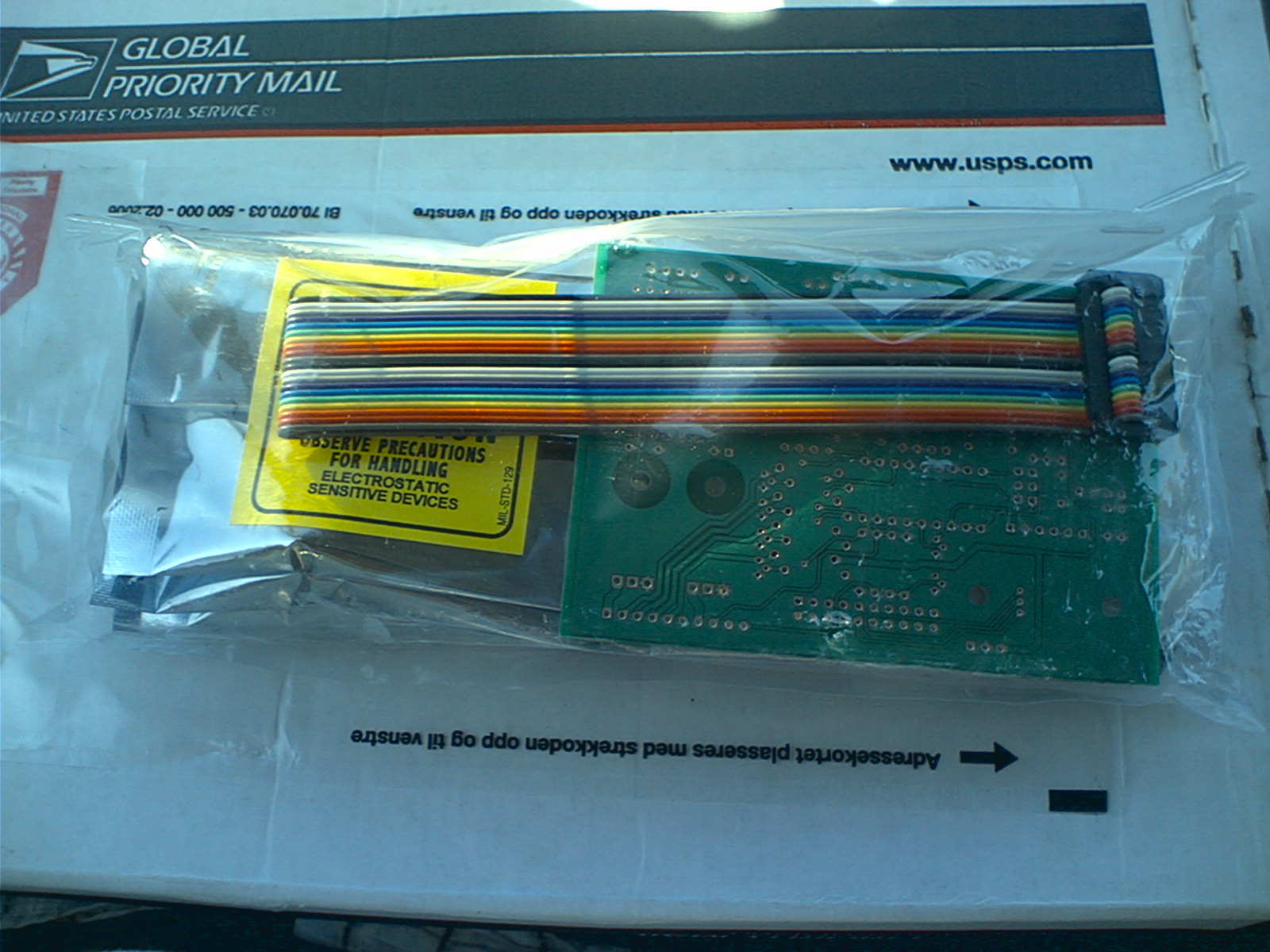 Pakke i posten! Error* daughterboard til MS :) alt man måtte ønske og mere til av funksjoner.