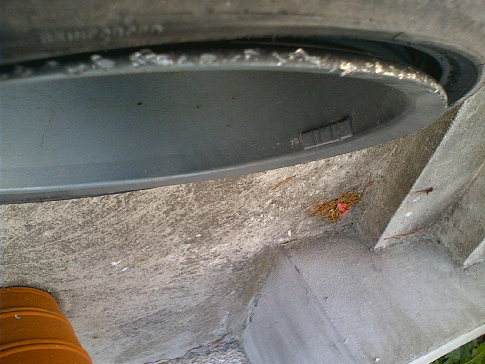 Et stk veldig skjev helt ny felg..