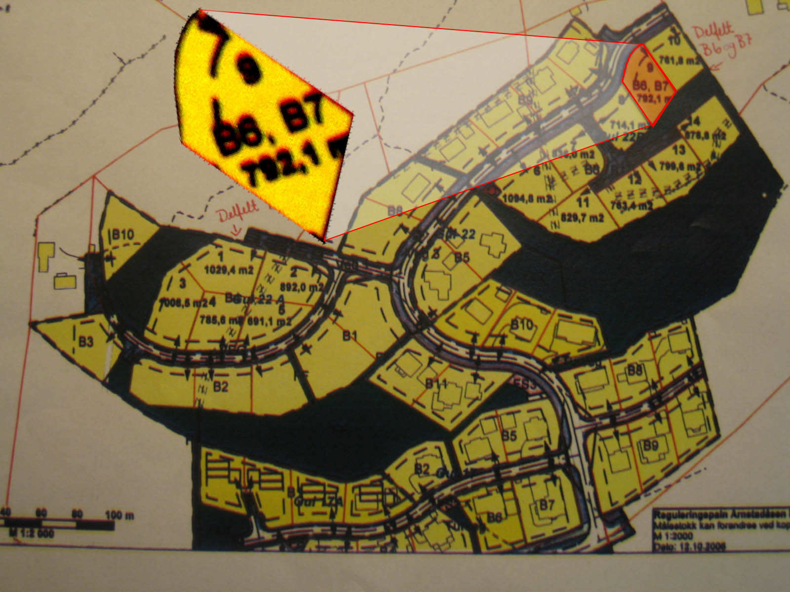 Tomt nr 9 med 792,1m2