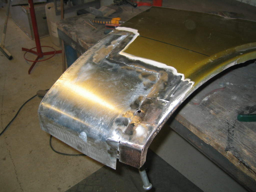 ny gjennstår primer og galssfiber før sparkling.