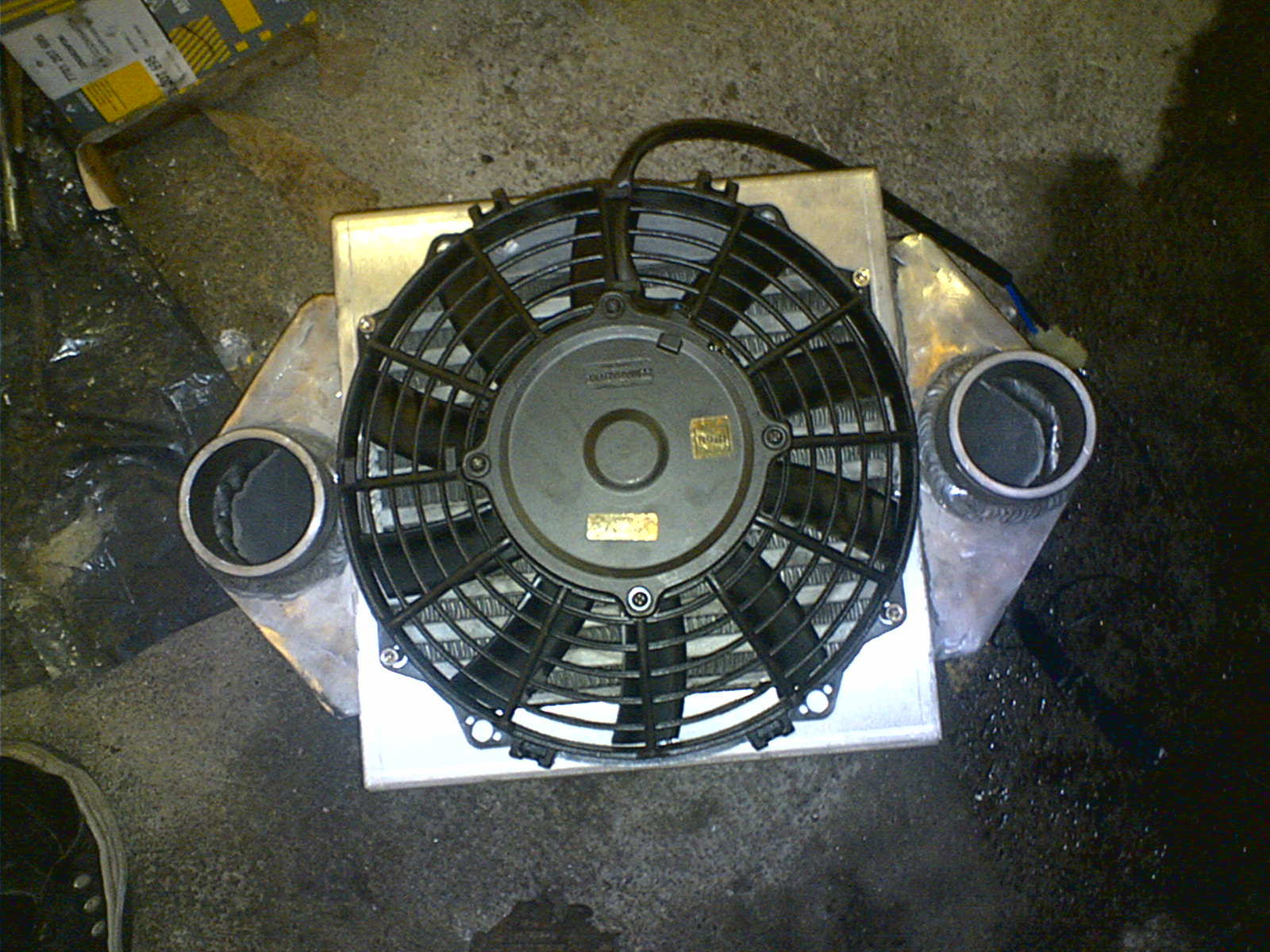 9&amp;quot; SPAL vifte med dobbel så stor motor som normalt (ATS RACING)