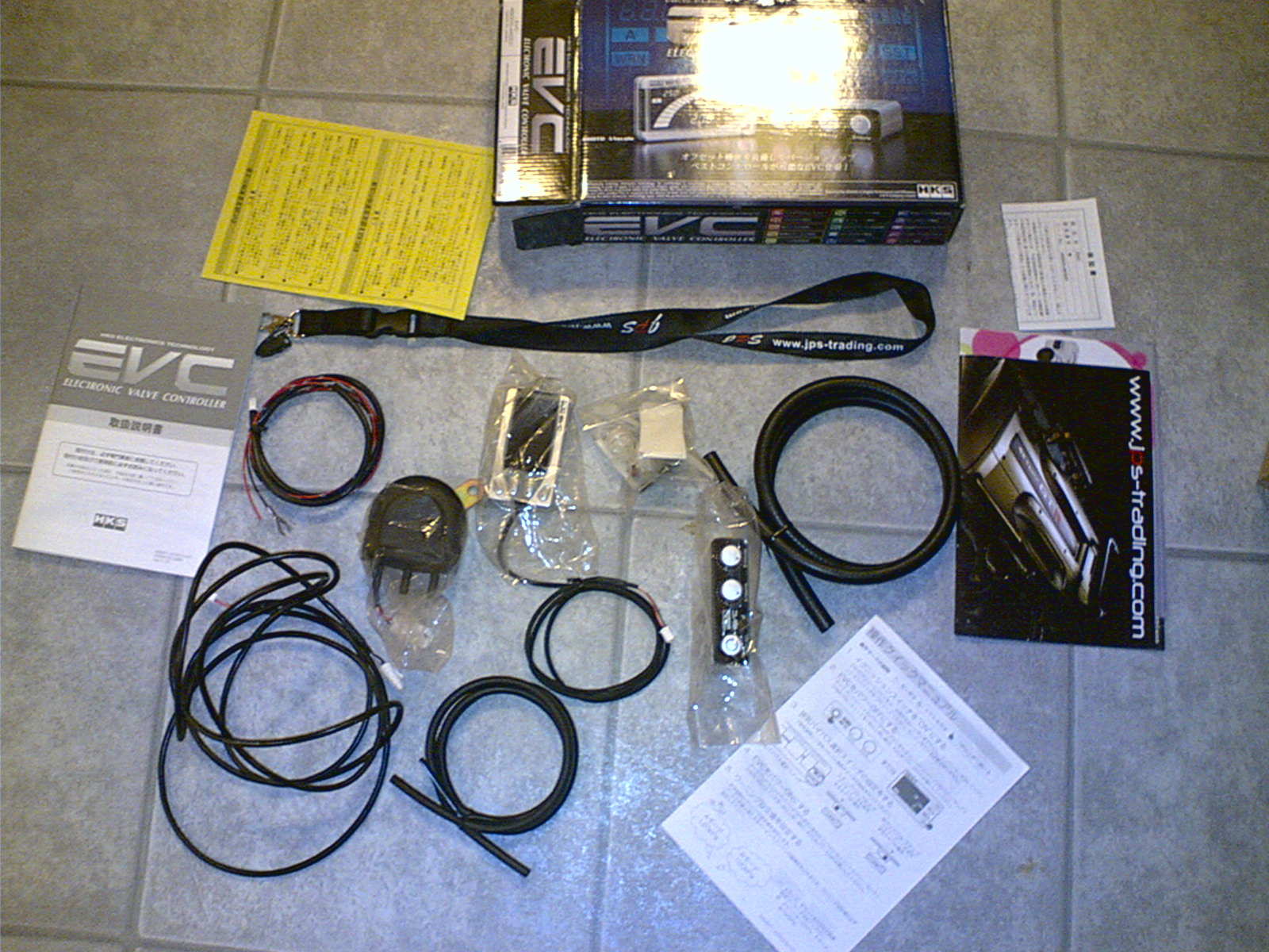 HKS Boost control kitet utpakket :-)