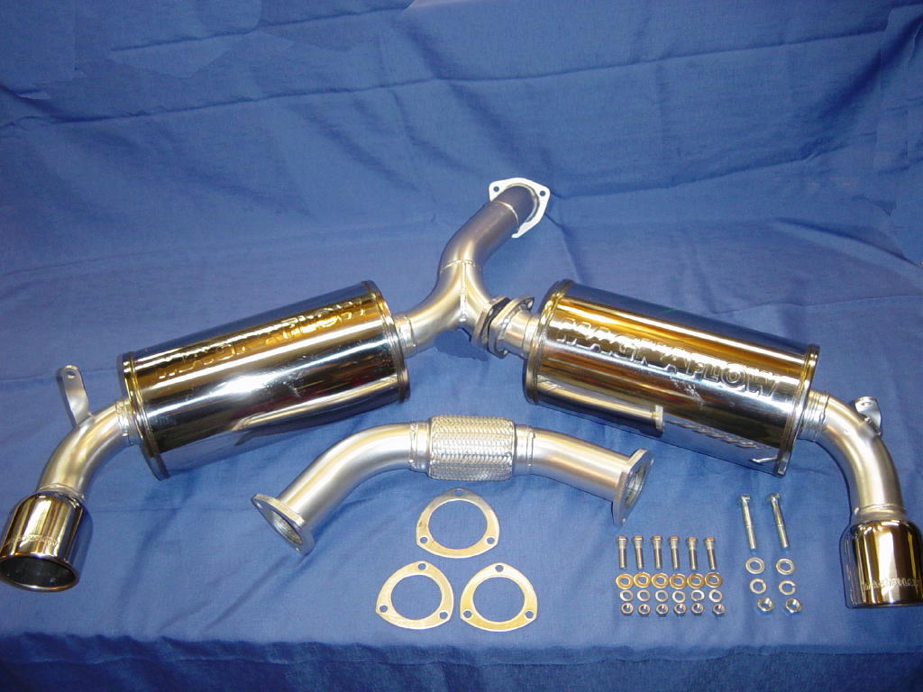 nytt eksosanlegg på vei i posten :)